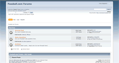 Desktop Screenshot of forum.foosball.com