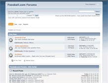 Tablet Screenshot of forum.foosball.com